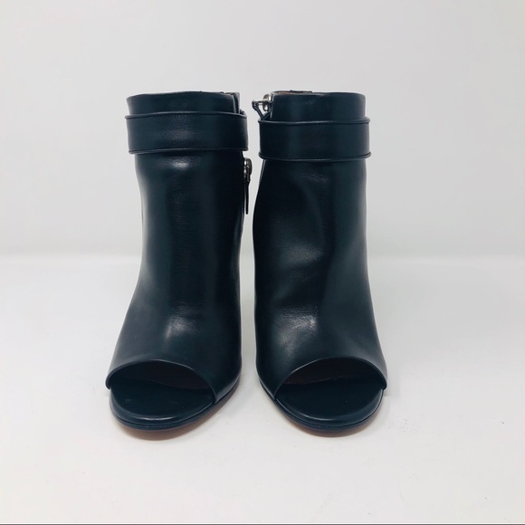 GIVENCHY RYKA SHARK TOOTH OPEN TOE BOOTIE SZ 39 - Picture 6 of 8